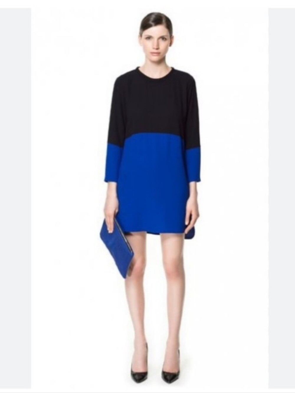 Zara ASOS Colorblocked Dress - Picture 3 of 9